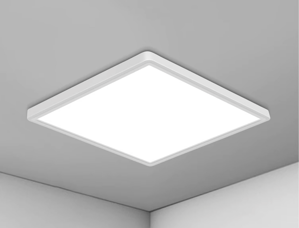 Moderne LED Loftpanel 24W – 30 cm – Justerbar Lysfarve – Med Halo-baglys