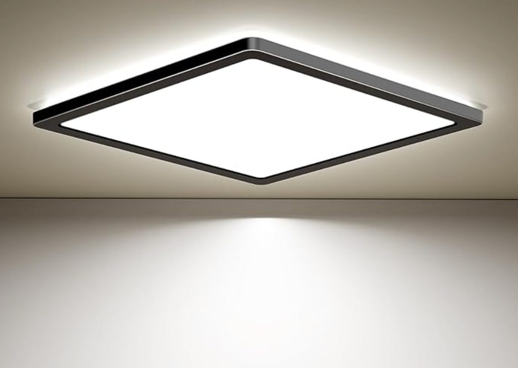 Moderne LED Loftpanel 24W – 30 cm – Justerbar Lysfarve – Med Halo-baglys