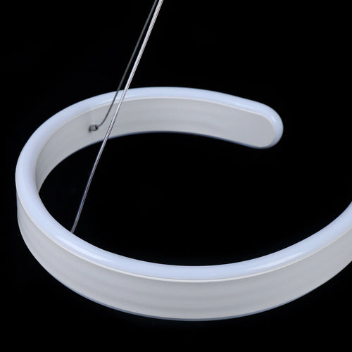 LED Pendellampe Swirl 40W – Moderne Design – Varm Hvid – Spisebord & Stue